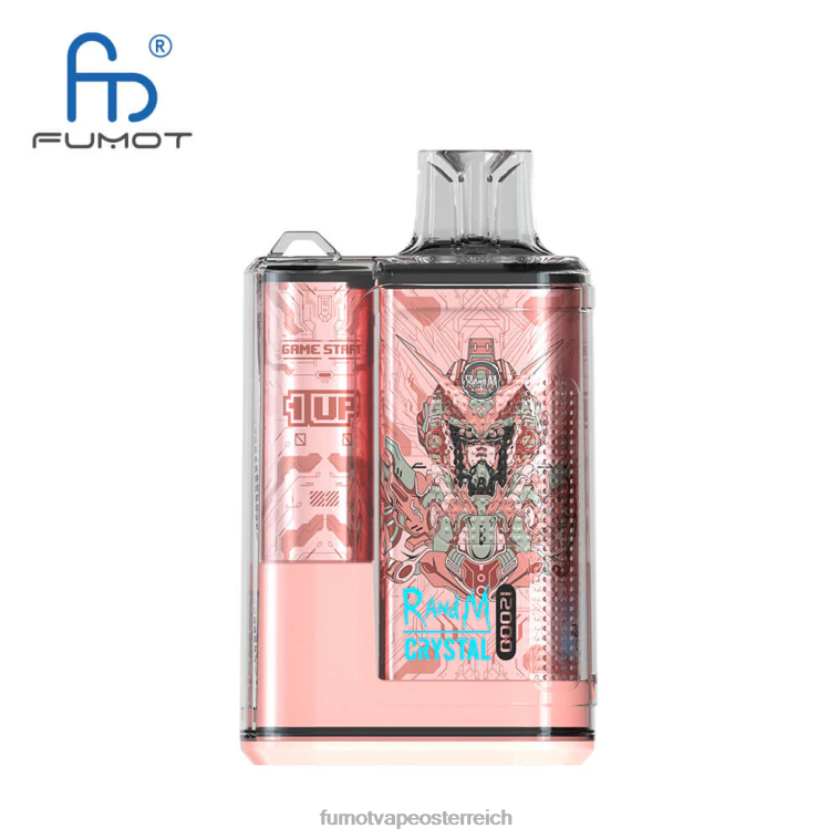 Fumot Crystal 12000 Einweg-Vape-Box – 20 ml (1 Stück) Beerenlimonade PRHVJ255 Fumot Vape Review