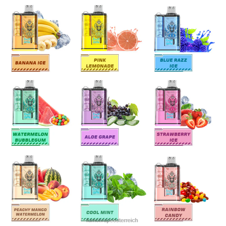 Fumot Crystal 12000 Einweg-Vape-Box – 20 ml (1 Stück) Cola-Eis PRHVJ263 Fumot Vape Preis