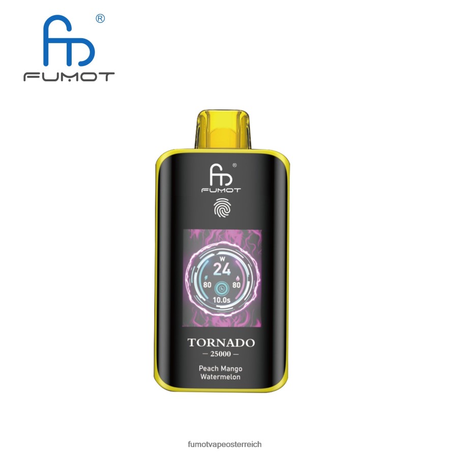 Fumot Flavours - Fumot Tornado 25000 Einweg-Vaporizer Pfirsich-Mango-Wassermelone XVZF209
