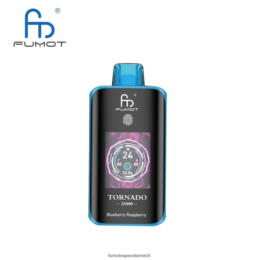 Fumot Vape Preis - Fumot Tornado 25000 Einweg-Vaporizer Blaubeer-Himbeere XVZF203