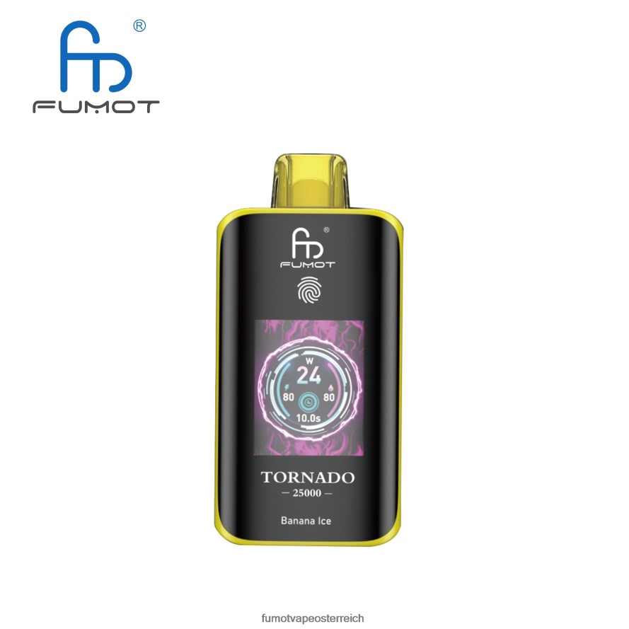Fumot Österreich - Fumot Tornado 25000 Einweg-Vaporizer Bananeneis XVZF201