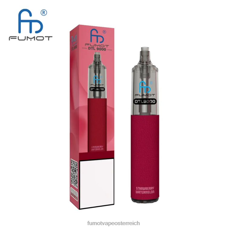 Fumot DTL Einweg-Vape-Pen 9000 – 18 ml (1 Stück) Mineralwasser PRHVJ378 Fumot Tech