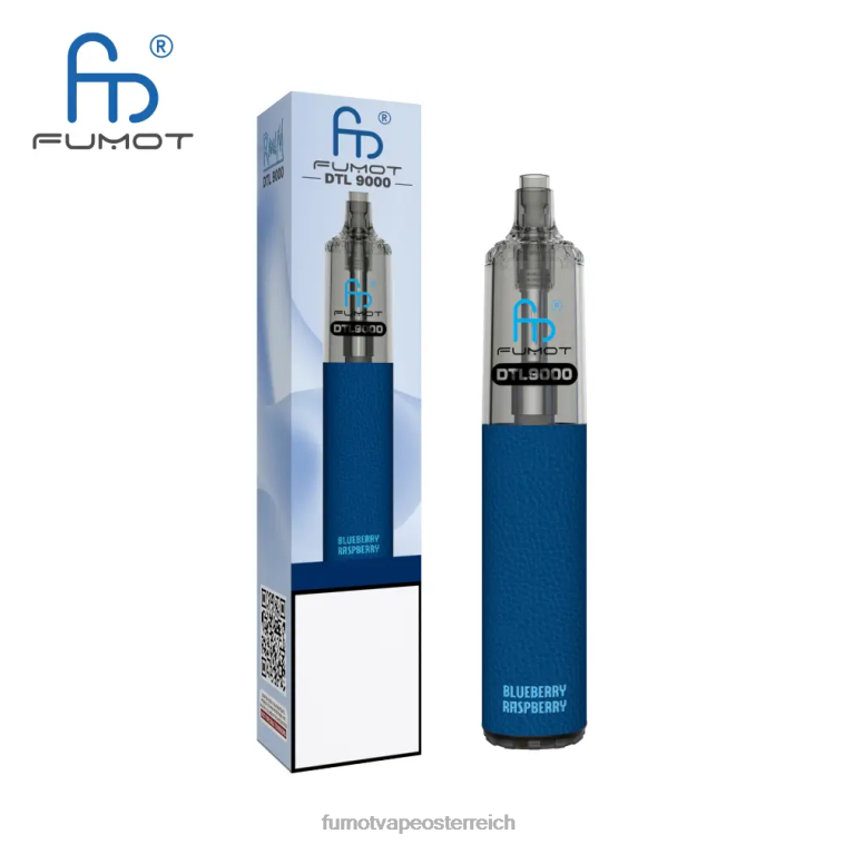 Fumot DTL Einweg-Vape-Pen 9000 – 18 ml (1 Stück) Traubenenergie PRHVJ376 Fumot E Zigarette