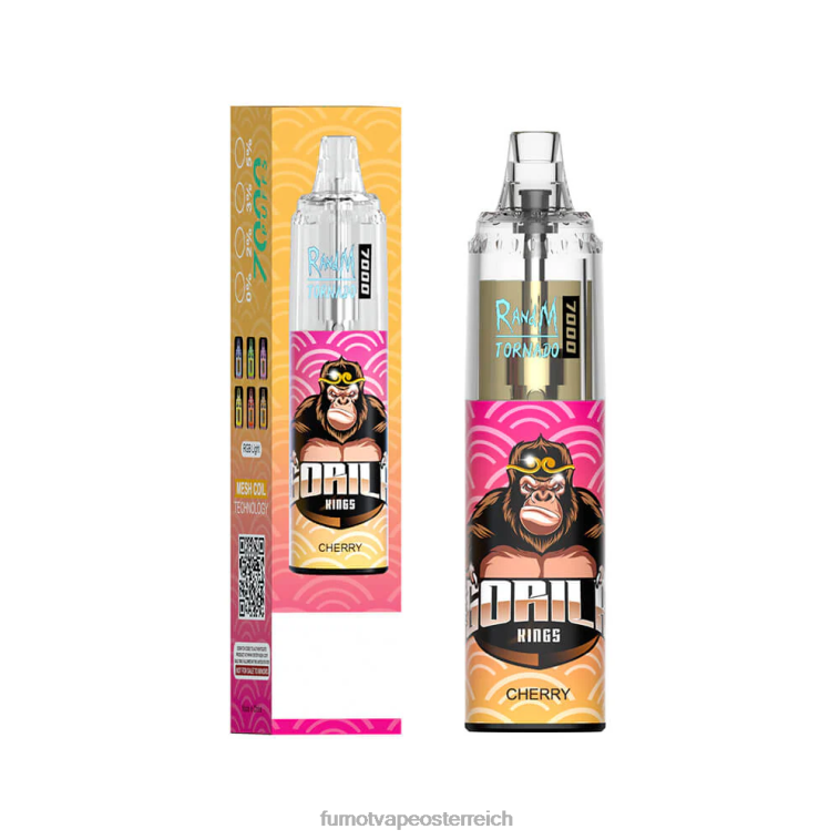 Fumot Tornado 14 ml (1 Stück) 7000 Einweg-Vape-Pen Erdbeertraube PRHVJ99 Fumot Flavours