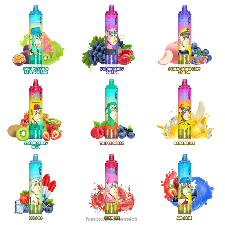 Fumot Tornado 15000 Einweg-Vaporizer – 25 ml (1 Stück) Herr Blau PRHVJ177 Fumot Vape Online Shop