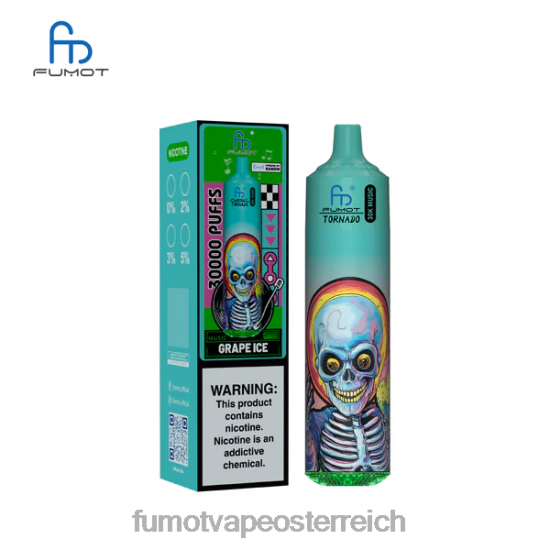 Fumot Vape Preis - Fumot Tornado 30.000 Musik Traubeneis DR42H13
