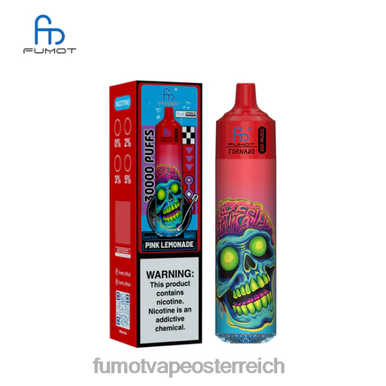 Fumot Vape Preis - Fumot Tornado 30.000 Musik rosa Limonade DR42H23