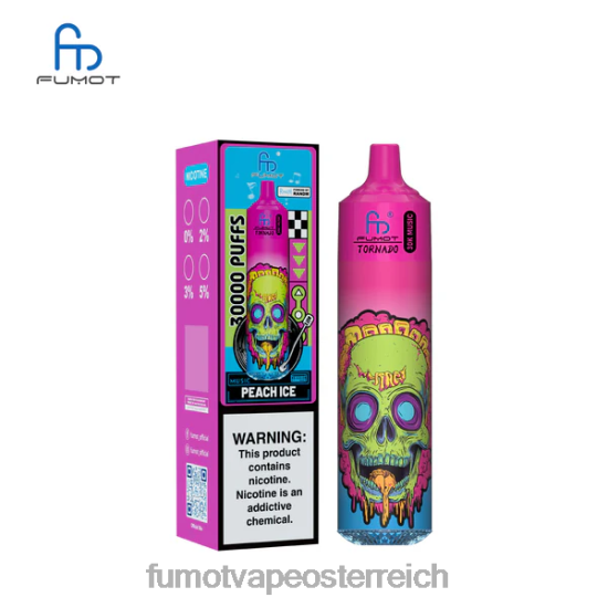 Fumot Vape Sale - Fumot Tornado 30.000 Musik Pfirsicheis DR42H20